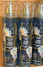 3 x Bath  Body Works Frosted Coconut Snowball Fine Fragrance Body Mist 8 fl oz