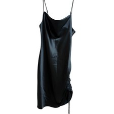 Forever 21 Black Sleeveless Slip Dress - Size Small