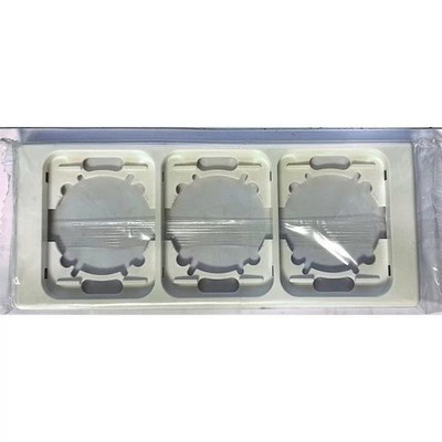 Legrand Diplomat Light 88447 Plate 3 Posts White - Horizontal Or Vertical