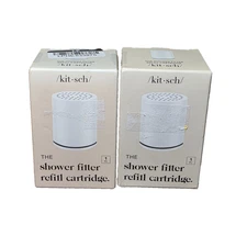 Kitsch The Shower Filter Refill Cartridges * 2 FILTER REFILLS* NEW IN BOX