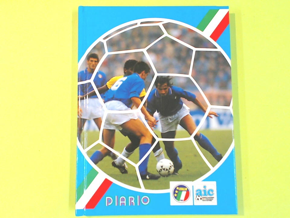 DIARIO SCOLASTICO VINTAGE AIC ASSOCIAZIONE ITALIANA CALCIATORI EMPORIO SCUOLA