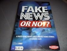 Fake News Or Not Board Game Playroom Ent. Brand New