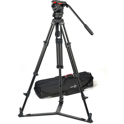 New Sachtler Tripod System FSB 4 Fluid Head Aluminum Legs Ground Spreaders 0371A