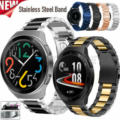 Edelstahl Metall Ersatz Armband Für Huawei Watch GT 2e 46mm Active Honor Magic 