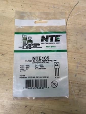 NTE185 TRANSISTOR PNP Si Power Amp Switch 80V 4A TO-126 CASE AUDIO SK3191 GE 58