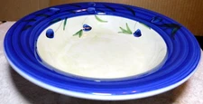 VARM /ARM~ Ceramica X-Large Serving Bowl 13 1/2" Italy Blue Berries Single