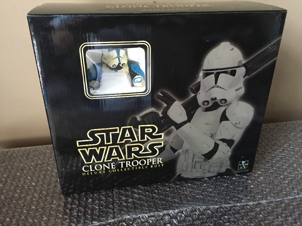 Star Wars Gentle Giant Clone Trooper Bust Statue Revenge Of Star Wars Gentle Giant Clone Trooper Bust Statue Revenge Of