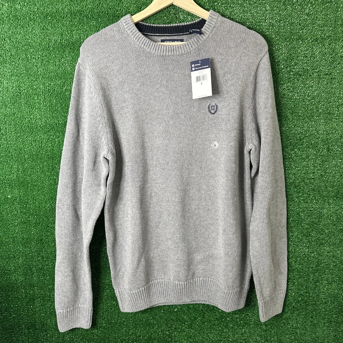 Chaps ralph lauren crew clearance neck