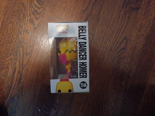 FUNKO POP! The Simpsons SDCC 2021 Shared Exclusive Belly Dancer Homer #1144 | eBay