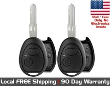 2x New Replacement Key Fob Remote SHELL CASE For 1999-2004 Land Rover Discovery