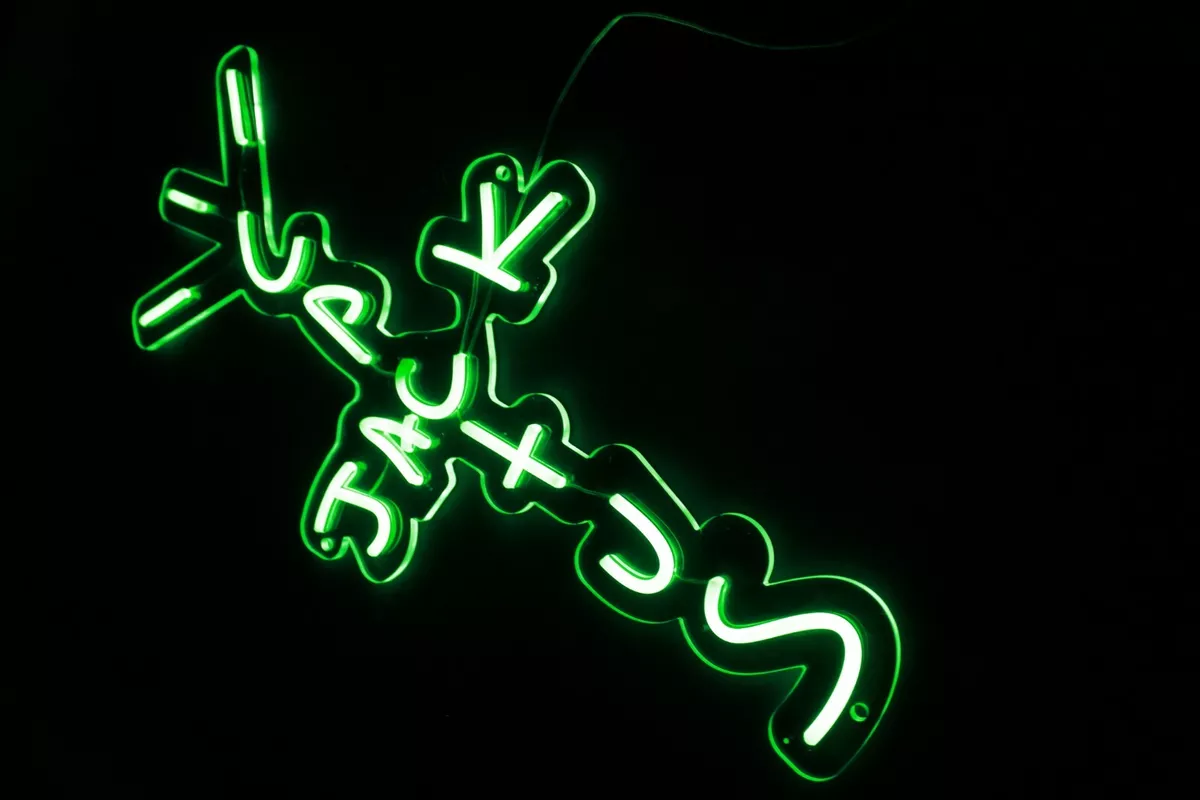 Cactus Jack by Travis Scott LED Neon Sign