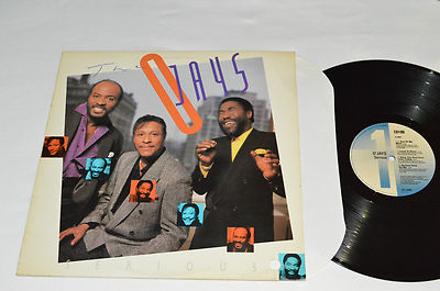 THE O'JAYS Serious LP 1989 EMI Records USA E1-90921 Vinyl VG/VG