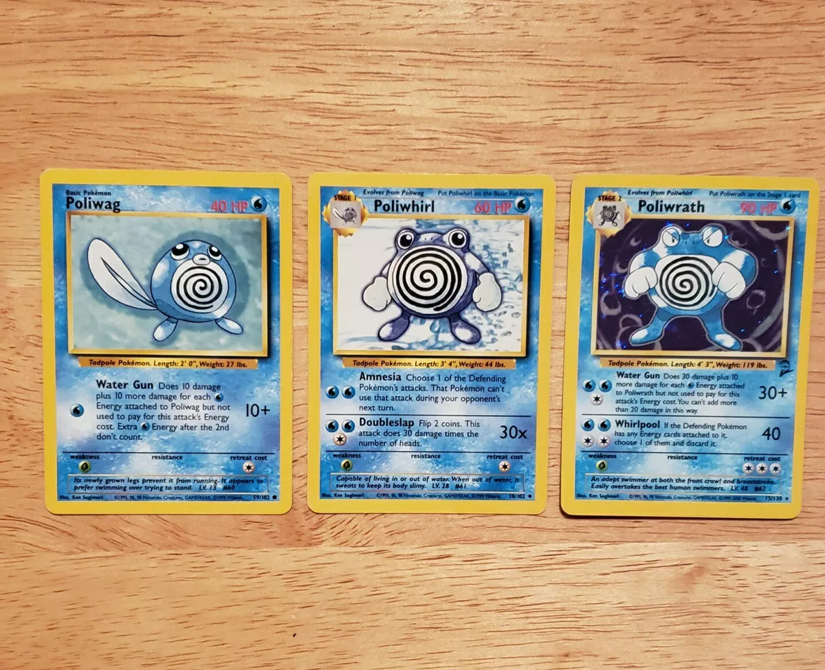 Download Poliwhirl Trading Card Sleeve Wallpaper