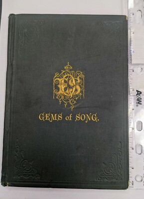 Gems Of Song ( Order Of Eastern Star) Lorraine Pitken, Jenny E. Mathews 1885