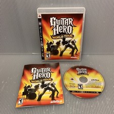 Guitar Hero World Tour (Sony PlayStation 3 PS3 Game, 2008) ~ Complete w/ Manual