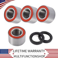 4pcs Front and Rear Wheel Bearing 2 Seal for Can-Am Outlander Maverick Commander