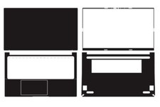 Laptop Sticker Skin Protector Guard For ASUS VivoBook 15X OLED M1503 M1503QA