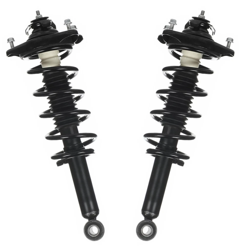 Rear Struts w/ Coil Spring Assembly Sway Bars for 2006-2012 Mitsubishi Eclipse - Image 3 of 4