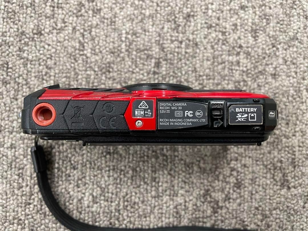 【希少色】RICOH WG-30 赤 コンパクトデジタルカメラ RICOH WG-30 Red Compact Digital Camera From Japan | eBay