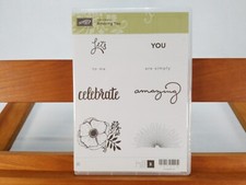 STAMPIN UP AMAZING YOU RUBBER STAMPS SET NEW 147215