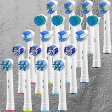 Alayna Toothbrush Replacement Heads Compatible with Oral B - 20 Toothbrushes