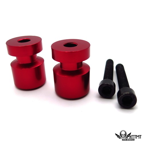 Carrete basculante rojo de 8 mm hilo sin logotipo para Honda CBR1000RR 2004-2011/CBR250R 201 - Imagen 3 de 9