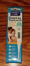 Lot Of 4 Family Care Digital Thermometer Underarm Oral Rectal new