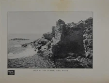 Antique Oven at the Nubble York Maine Art Print 1902 Boston & Maine