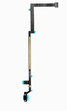 Replacement Home Button With Flex Cable Compatible For iPad Air 1 White OEM
