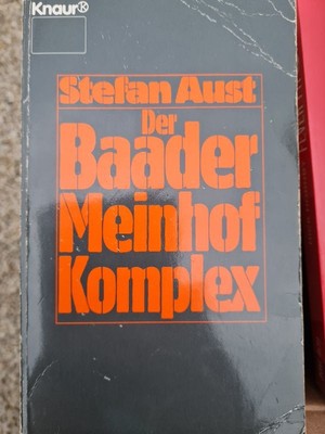 Stefan Aust Der Baader Meinhof Komplex Politikbuch Hardcover Deutsch RAF