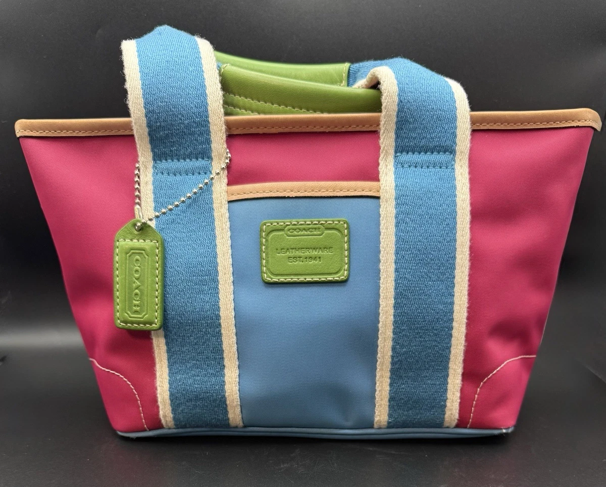 Coach Hampton Tote Blue Bags & Handbags for Women for sale | eBay