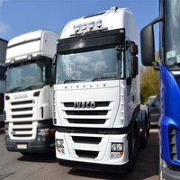 Visor Lichtleiste + Leds FüR Iveco Stralis Lkw Dach Frontlampe Aus Edelstahl