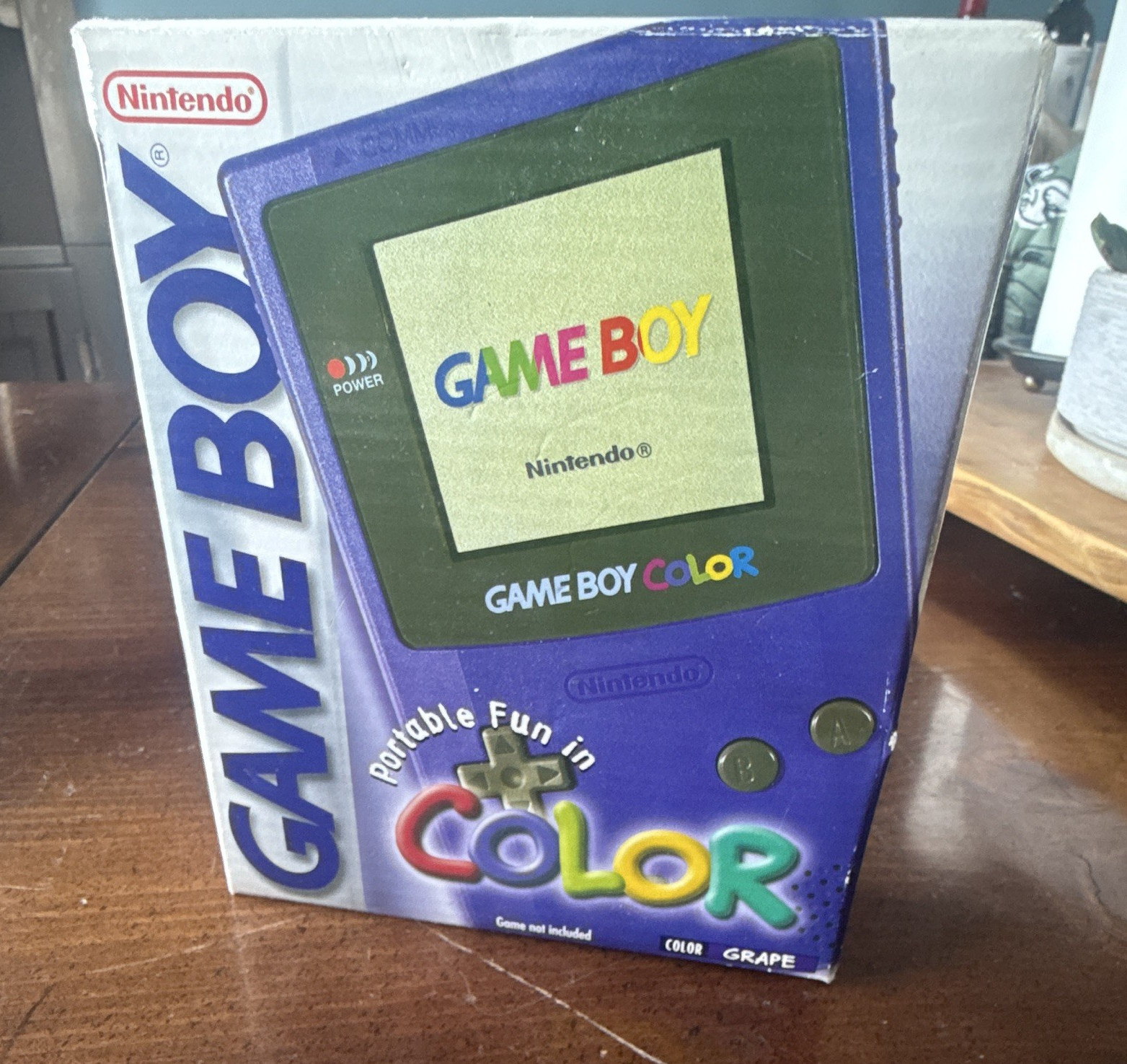 Nintendo Game Boy Color- Grape New Sealed in Box