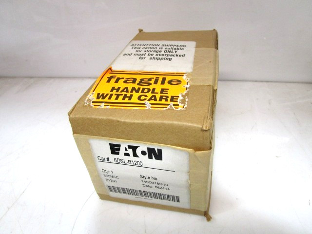6DSL-B1200 EATON 1200 AMP FUSE STYLE No. 140D316G10 NEW AUCTION
