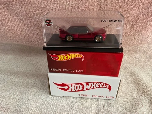 Hot Wheels RLC 1991 BMW M3 Red - Brand New - Fast Shipping! HNL25
