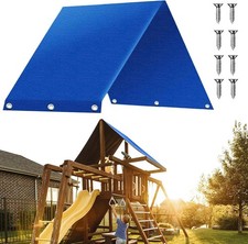 Playground Swing Replacement Canopy Outdoor Swing Playset Shade Tarp 52x89 inch