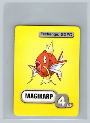 Magikarp Pokemon Master Trainer 2005 Game Character Card REPLACEMENT Part Hasbro