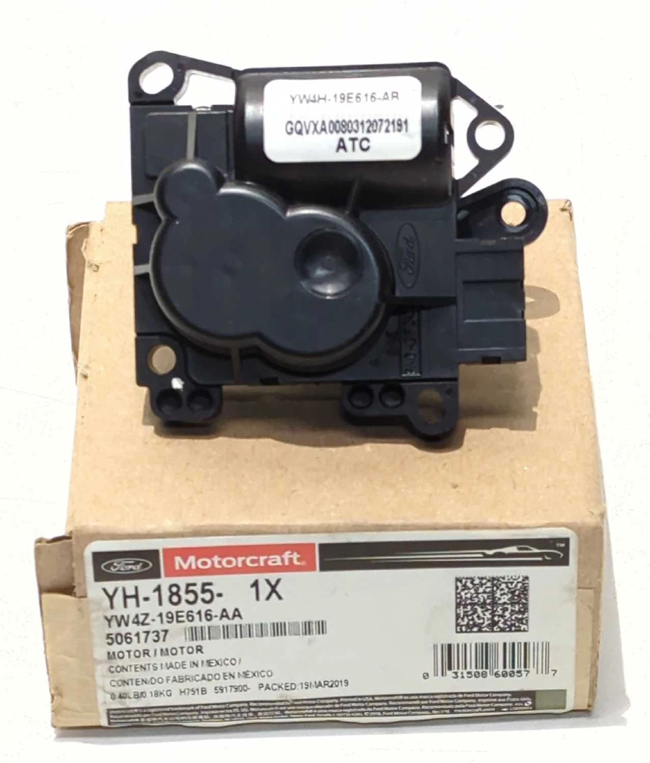 Actuador de puerta de mezcla de calefacción para Ford (N/P YW4Z19E616AA)