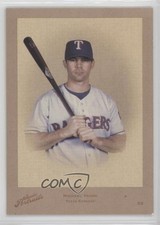 2005 Donruss Studio Portraits Throwback Threads Sepia 24/25 Michael Young g6w