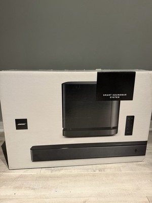 Bose Smart Soundbar System Soundbar w/ Subwoofer Wireless Bluetooth Black