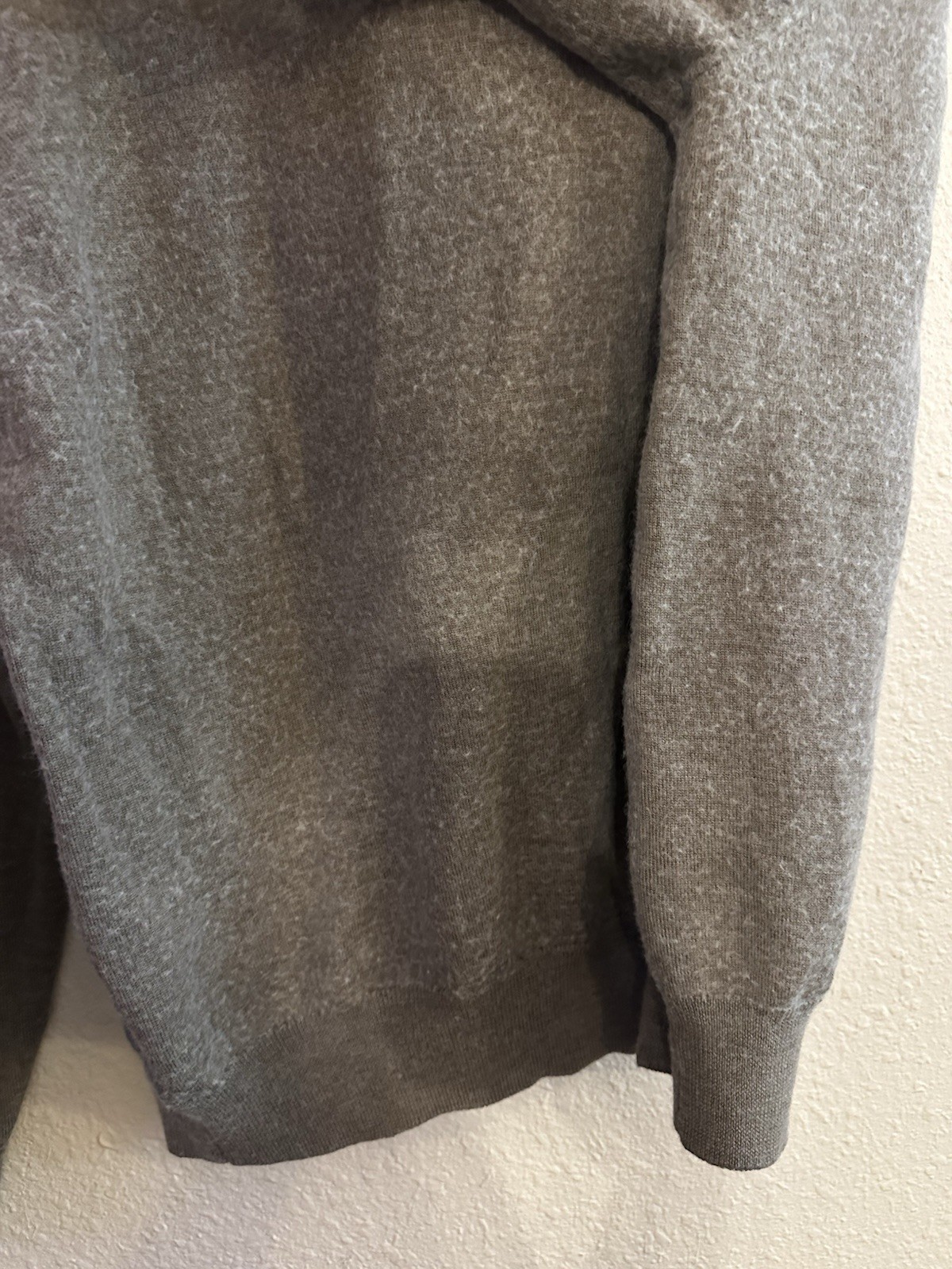 Java Monster Energy Quarter Zip Wool Blend Brown … - image 12