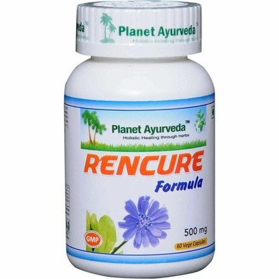 Planet Ayurveda Rencure Formula - Unterstützt das Nierensystem 500 mg, 60 Kap...