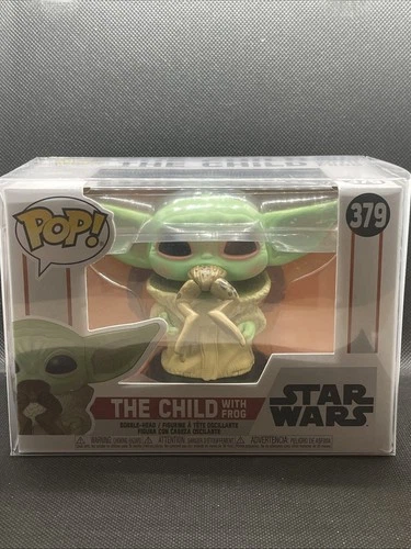 Funko Pop! Star Wars: Grogu the Child with Frog Vinyl Figure #379