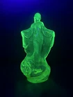 Topaz Water Nymph. Made By West Virginia Glass Using Fenton Mould