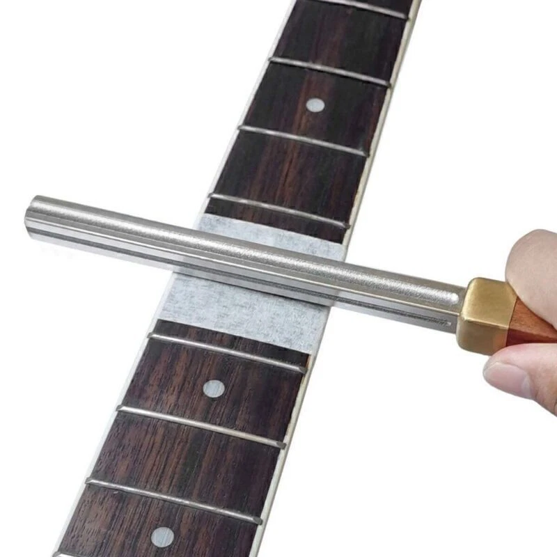 Guitar Fret Crowning File Fretboard Diamond Coating Repairing Dressing Tool - Image 3 of 4