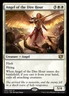1x Angel of the Dire Hour Light Play, English Commander 2014 MTG Magic