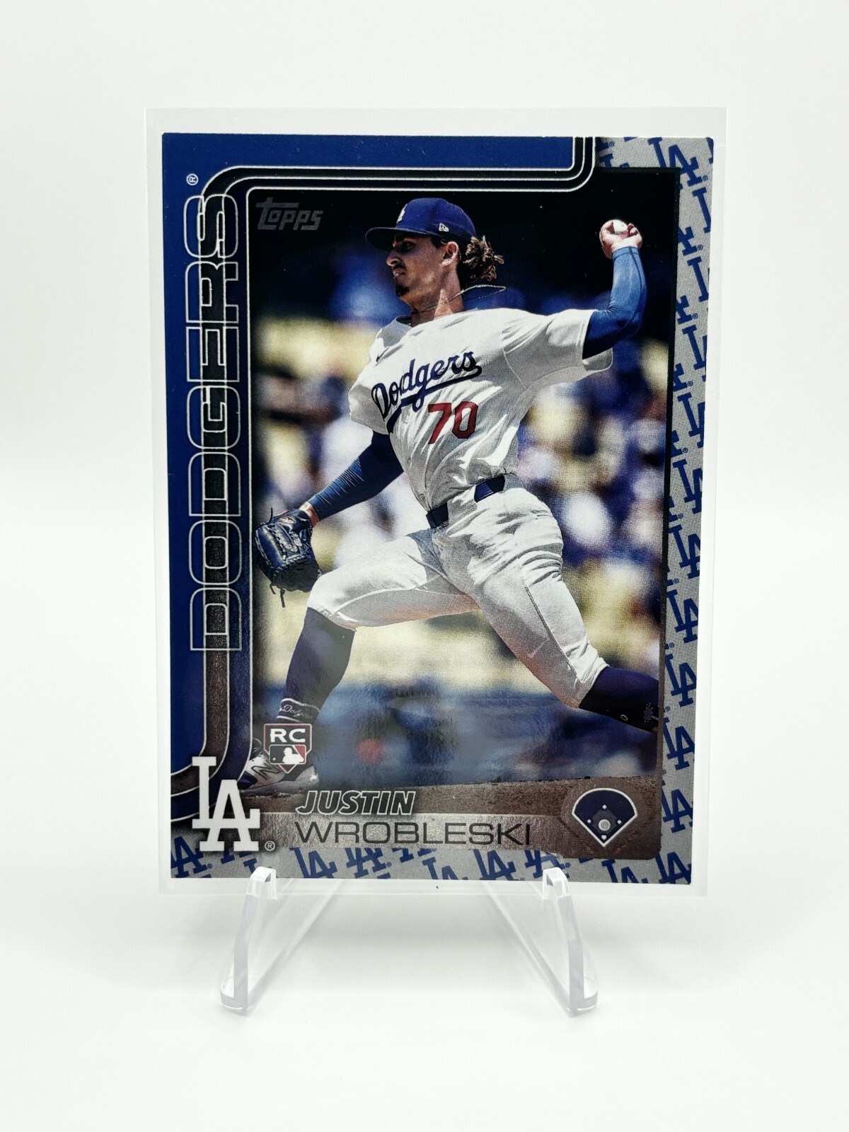 2025 Topps Series 1 - Justin Wrobleski #204 Team Color (RC)