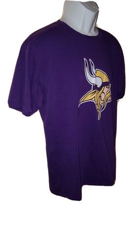 Minnesota Vikings Logo no. 39 BEBEAU T-Shirt Size Large euc - Picture 3 of 6
