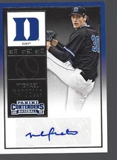 2015 Panini Contenders College Ticket Autographs #10 Michael Matuella /Black jer