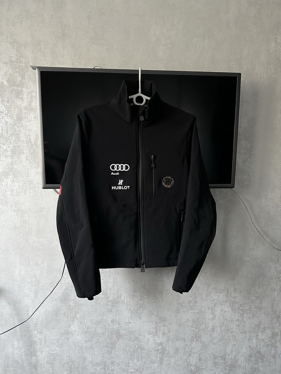 Moncler Maglia Cardigan SoftShell Hublot Black Jacket Mens S Moncler Maglia Cardigan SoftShell Hublot Black Jacket Mens S